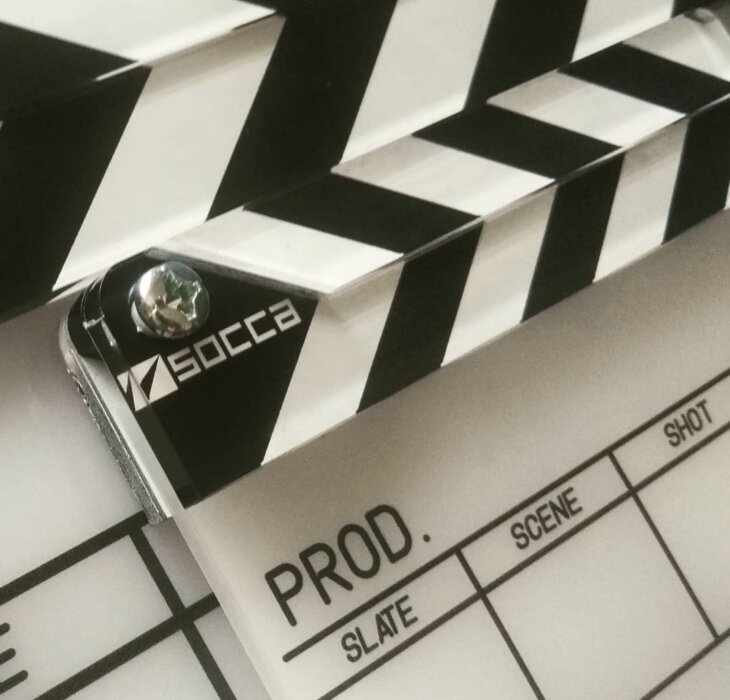 Socca Clapperboard Custom